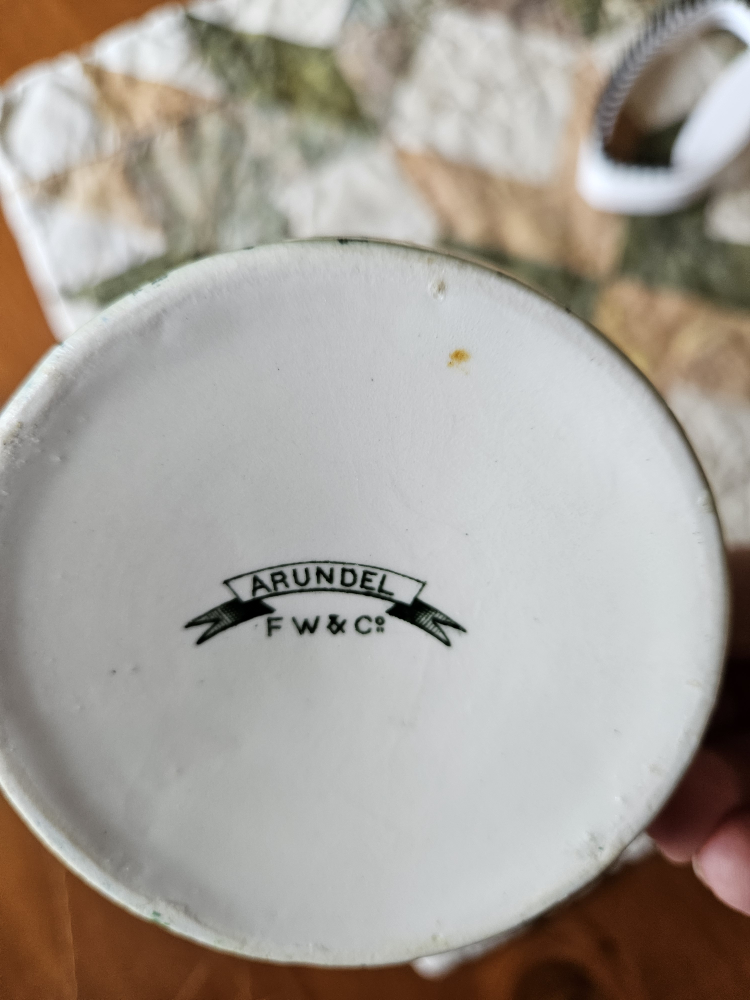 Arundel F W & Co Ceramic Pitcher and Basin Set - photo 2