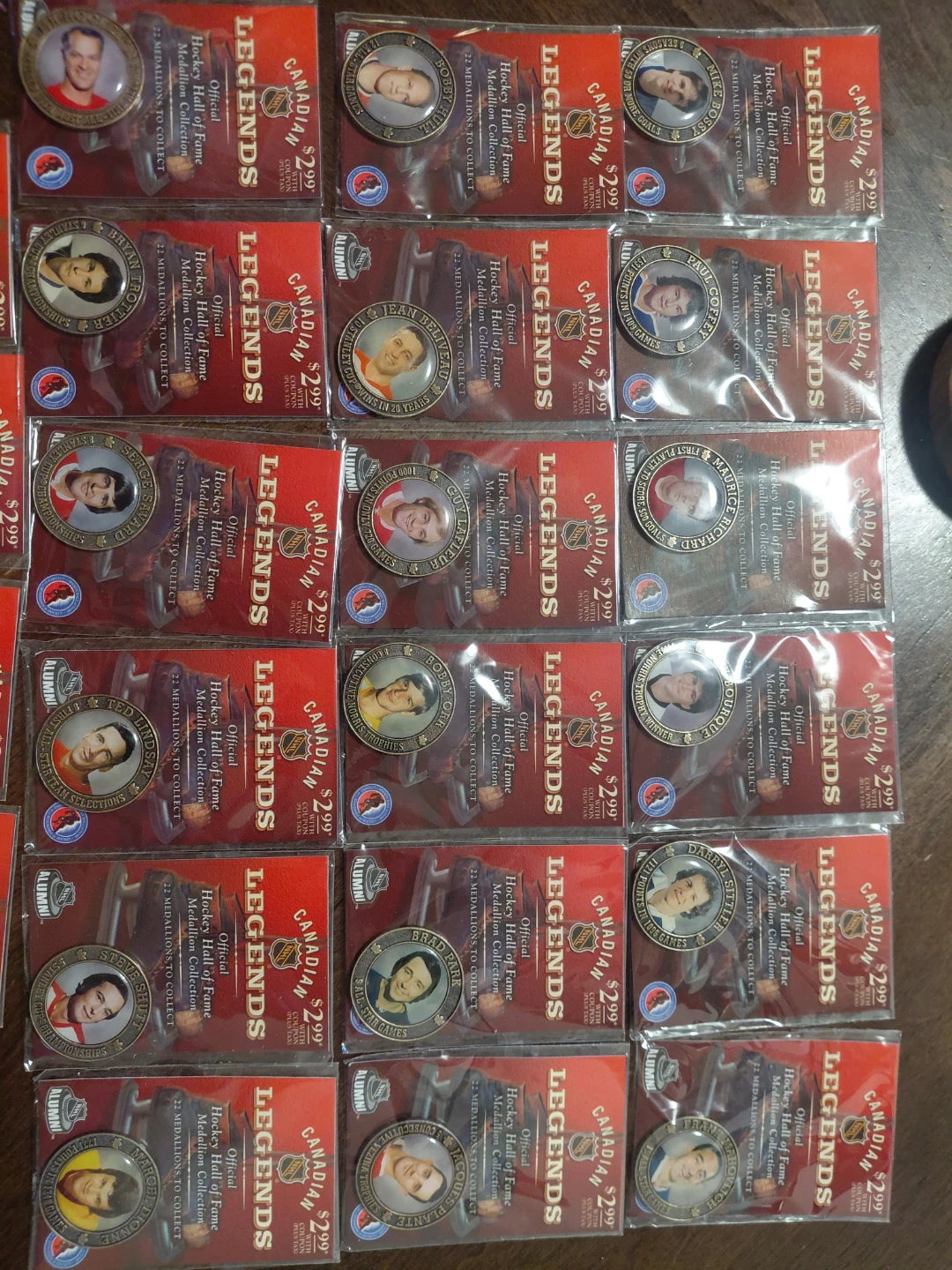 Canadian Legends Hockey Hall of Fame Medallion Collection - photo 2