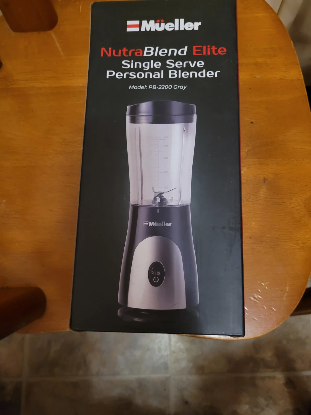 Mueller NutraBlend Elite Single Serve Personal Blender