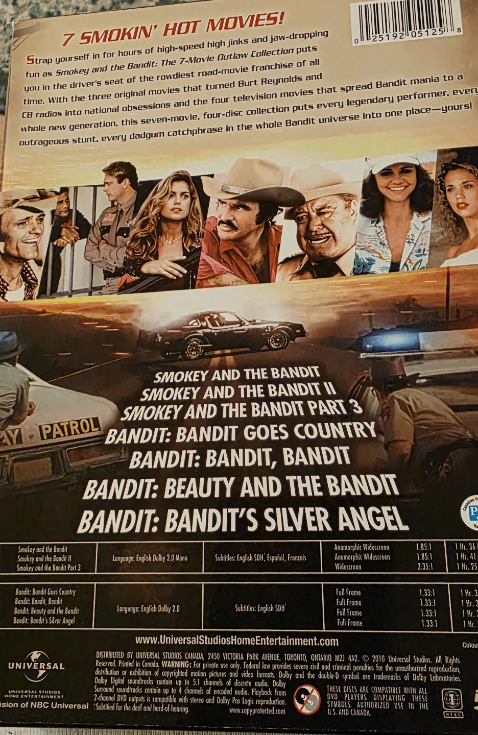 The 7-Movie Outlaw Collection: Smokey and the Bandit Blu-ray - photo 2
