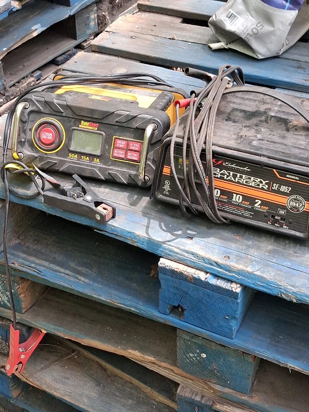 EverStart & Schumacher Battery Chargers
