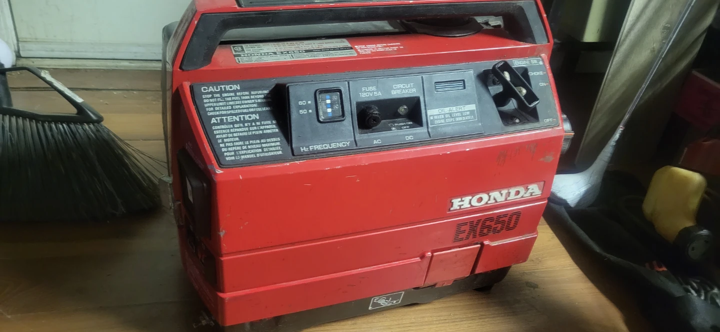 Honda suitcase generator