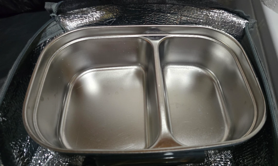 Electric Lunch Box with Stainless Steel Container - photo 2