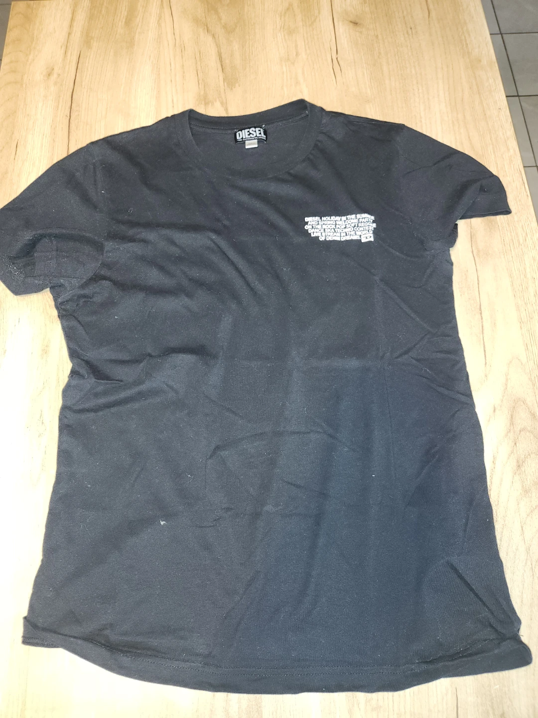 Diesel Black T-Shirt - Size S