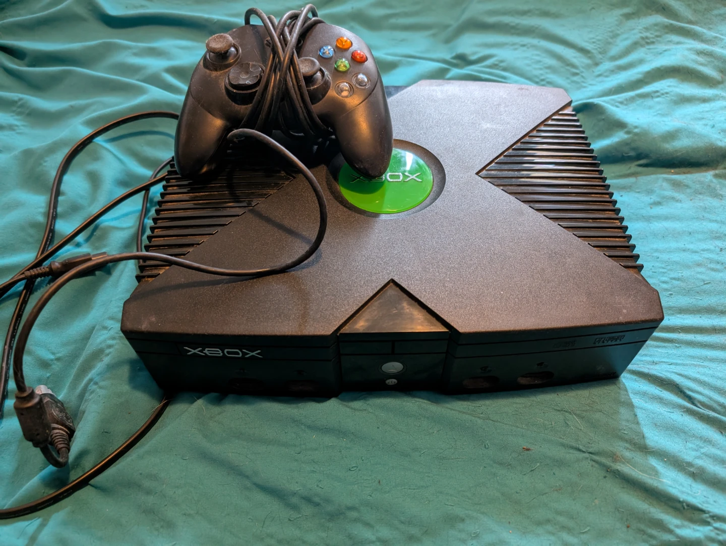 Original Xbox Console with Controller and 4 Games