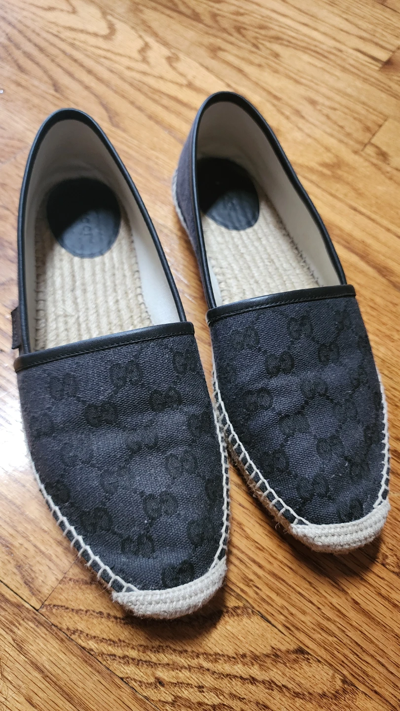 Gucci Espadrille Flats  (size runs small)