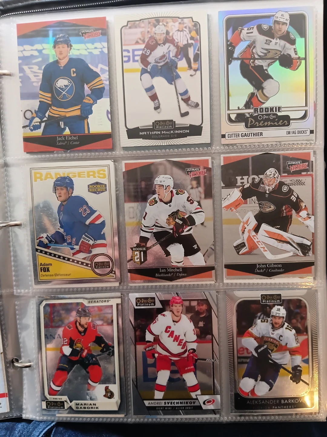 10 pages if Collection of NHL Hockey Cards - photo 5