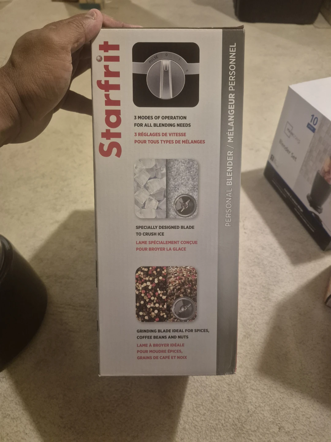 Starfrit Personal Blender with 2 Cups & 2 Blades - photo 2