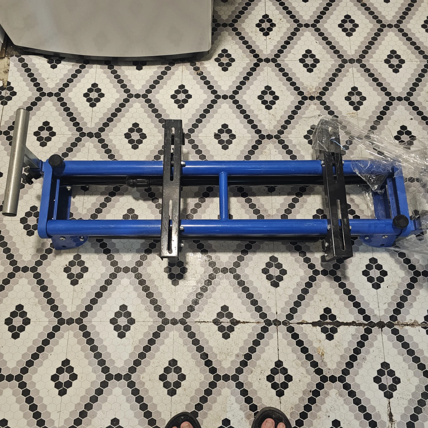 Blue Metal Mastercraft Chop Saw Stand