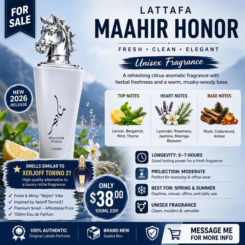 Lattafa Maahir Honor Eau de Parfum 100ml Unisex - photo 2