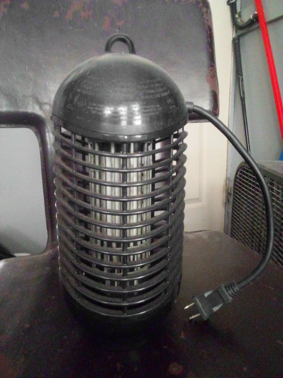 Black Electric Bug Zapper
