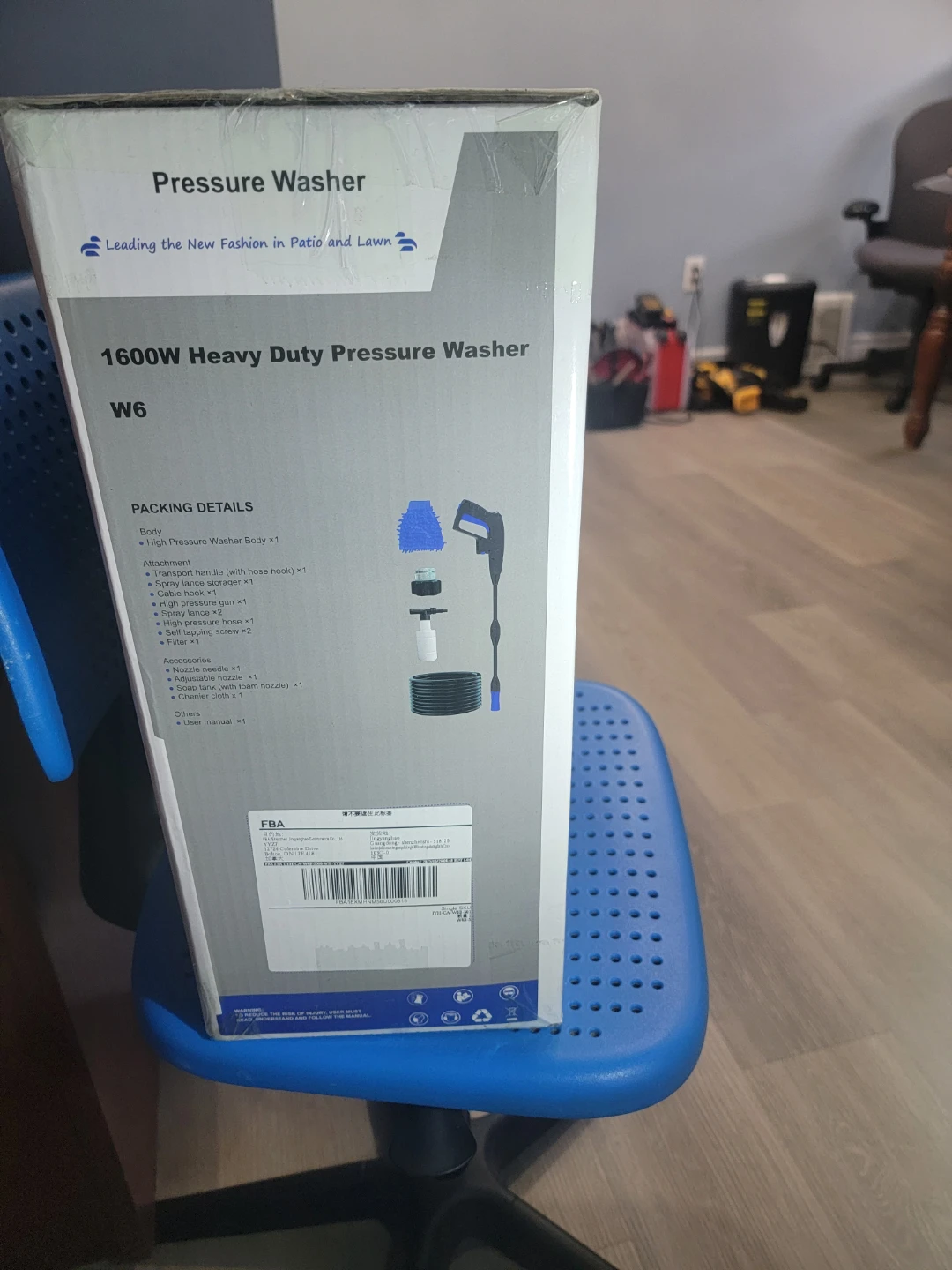 1600W Heavy Duty Pressure Washer - photo 2