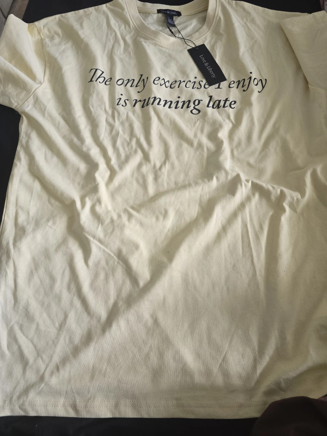 Brand new beautiful soft yellow t shirt" - photo 2