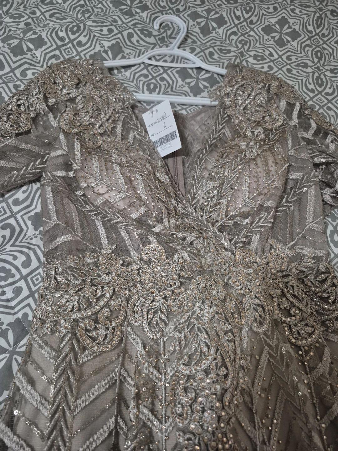 Beaded Formal Gown - photo 3