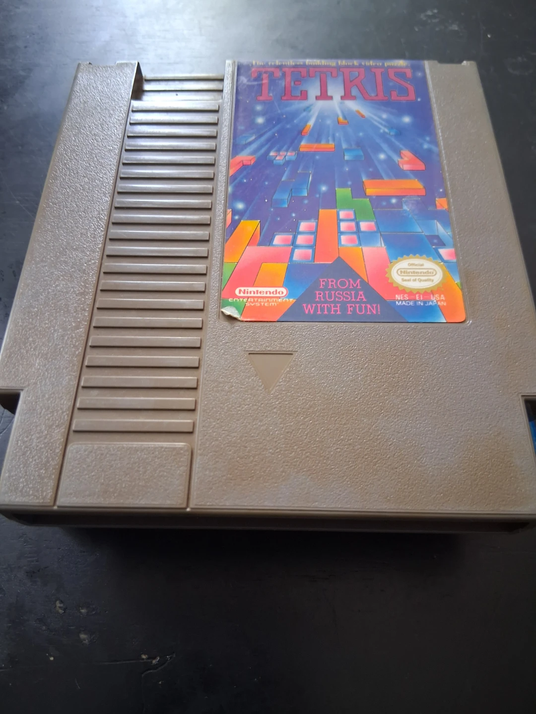 Nintendo NES Tetris Game Cartridge - photo 2
