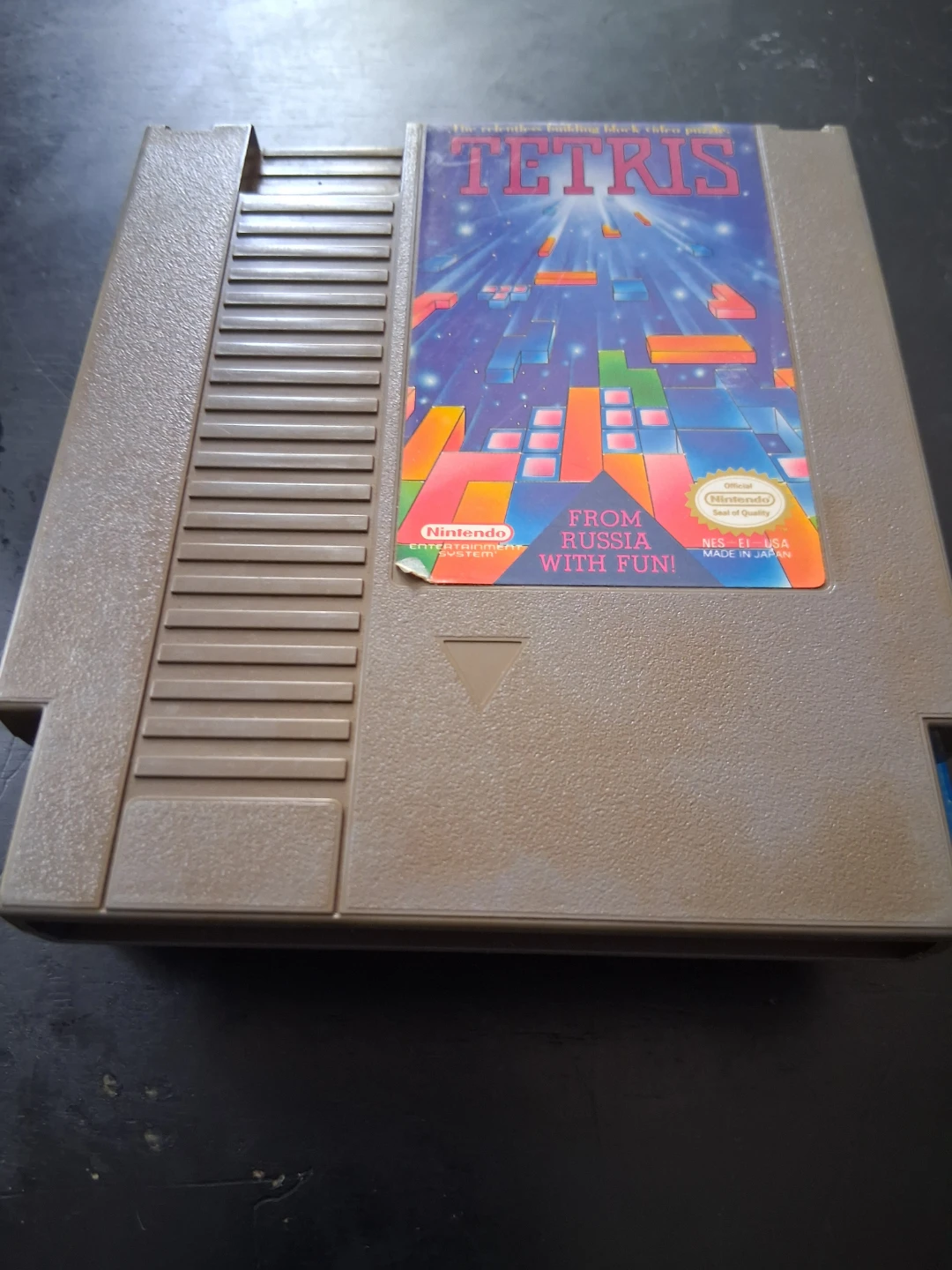 Nintendo NES Tetris Game Cartridge - photo 3