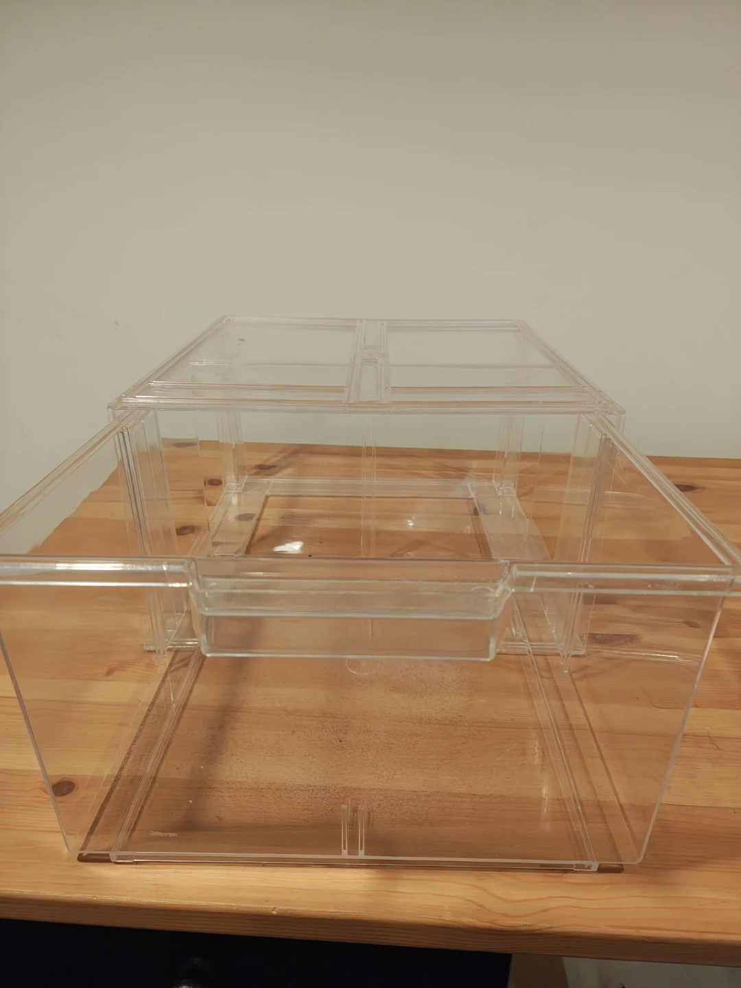 Clear Plastic Storage Bin - photo 2