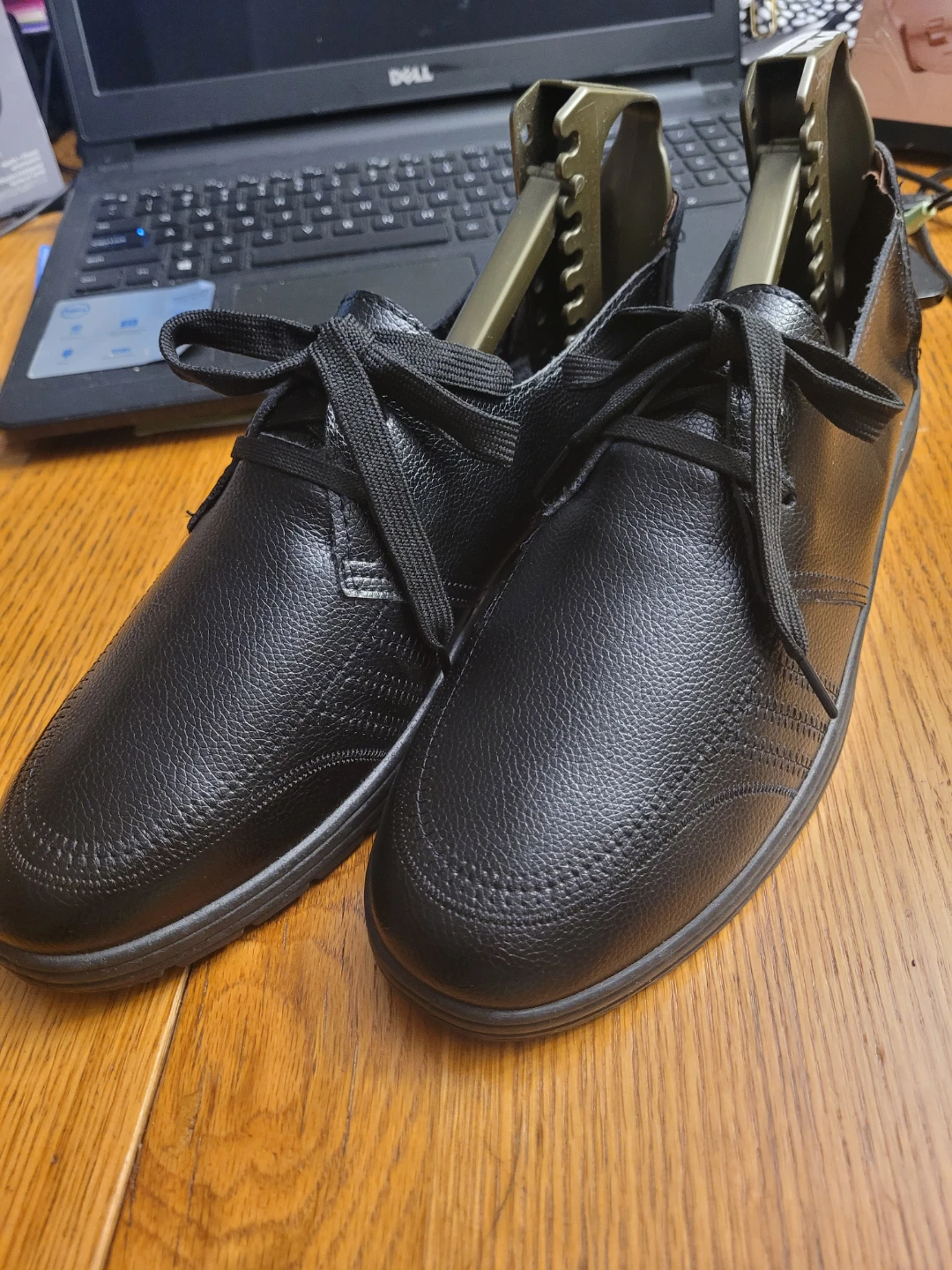Black  Dress Shoes.Brand new - photo 2