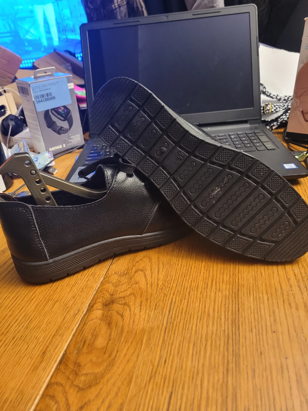Black  Dress Shoes.Brand new - photo 5
