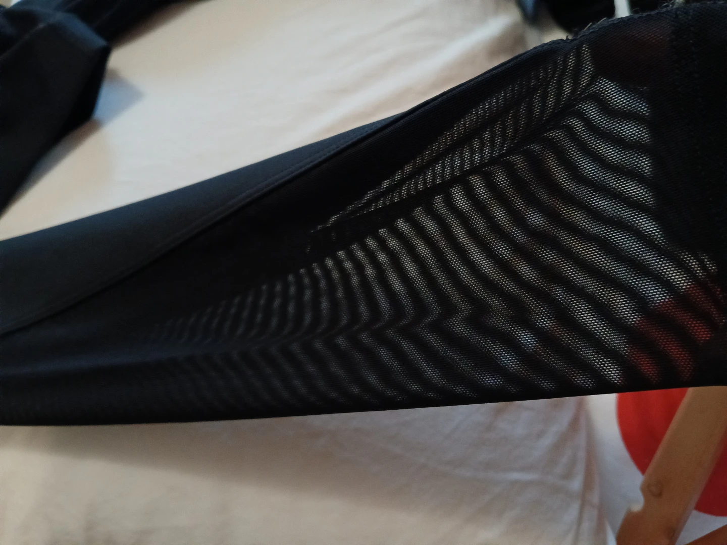 Alo Black Mesh Leggings XS - photo 3