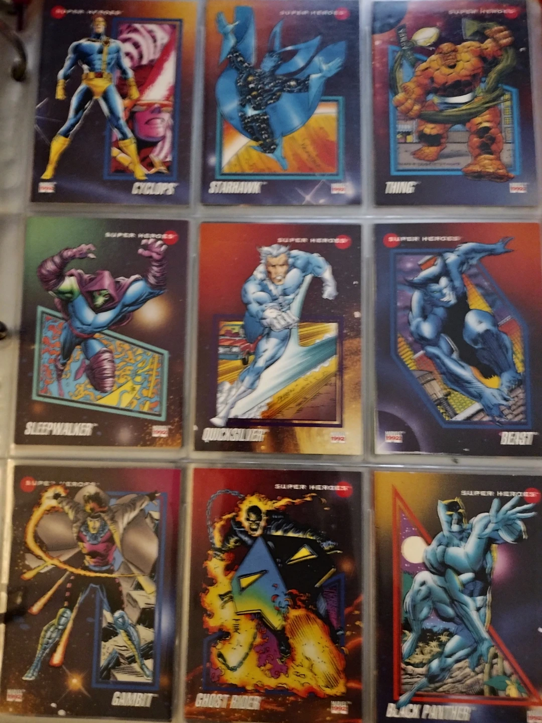 Marvel Super Heroes Trading Cards Collection