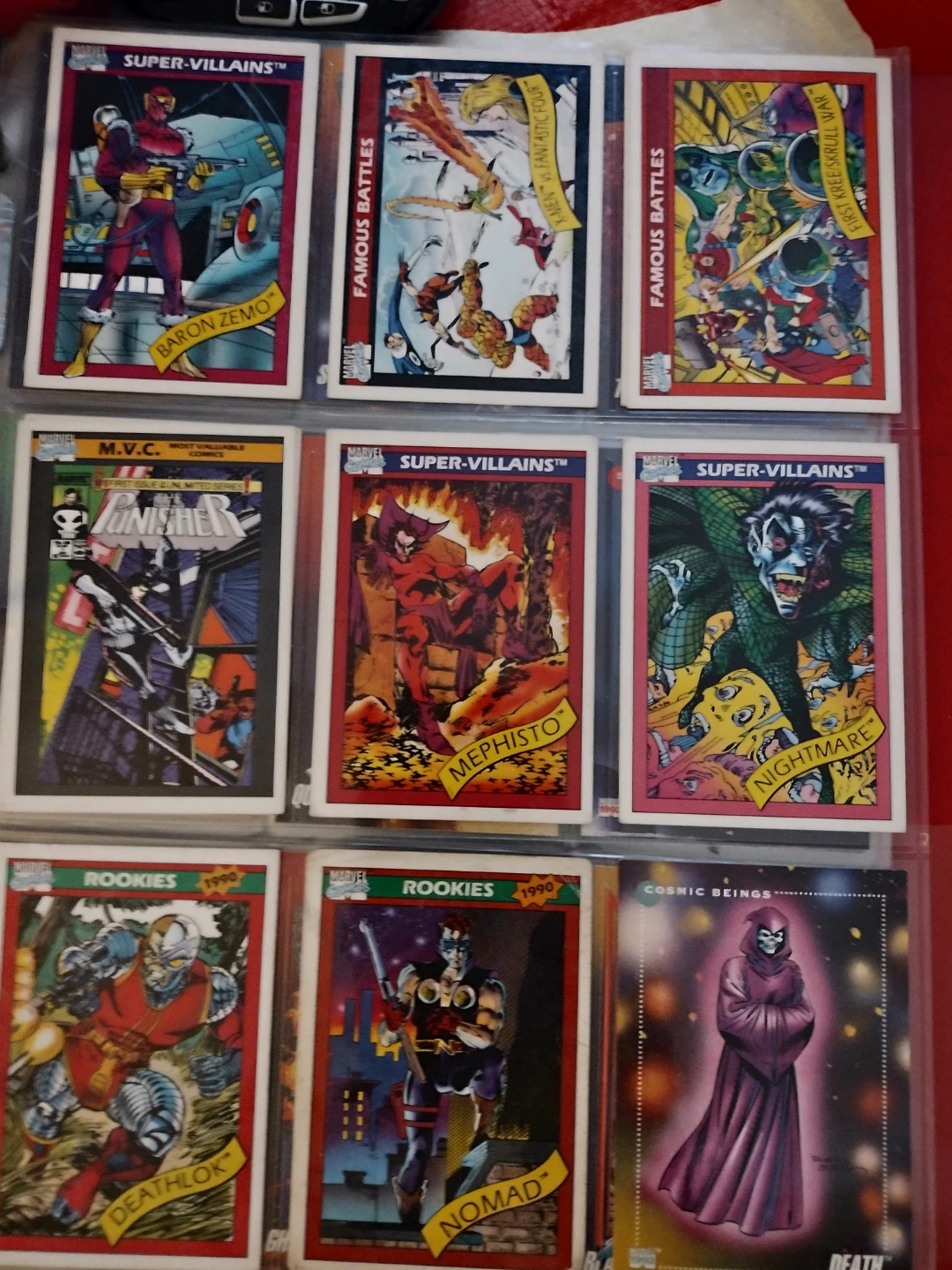 Marvel Super Heroes Trading Cards Collection - photo 2