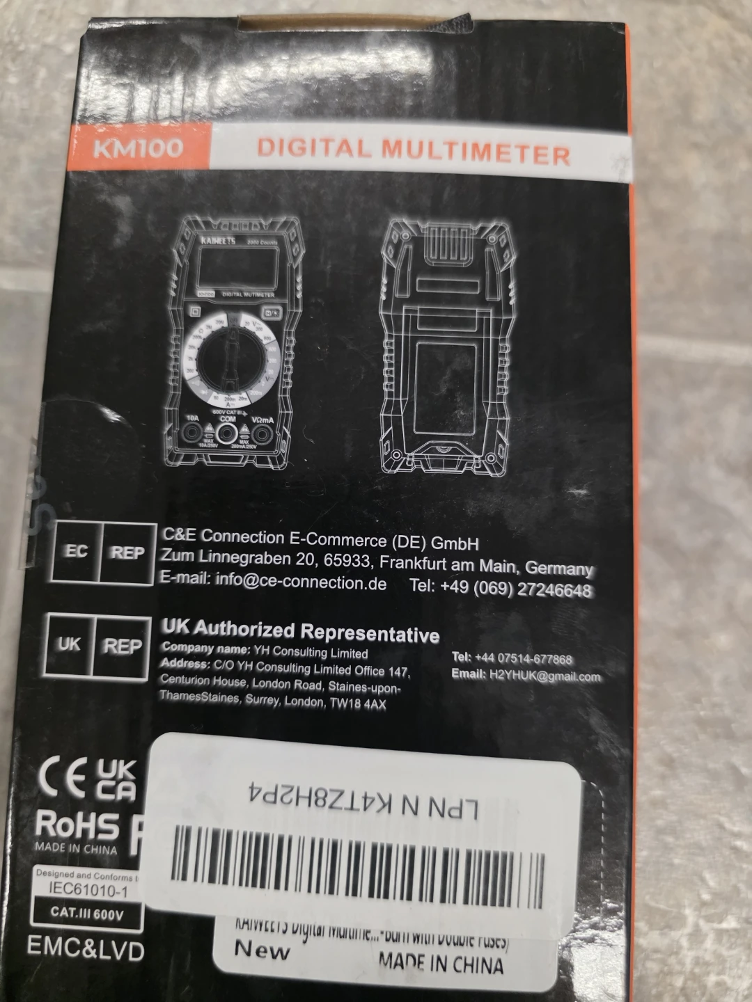Kaiweets KM100 Digital Multimeter - photo 2
