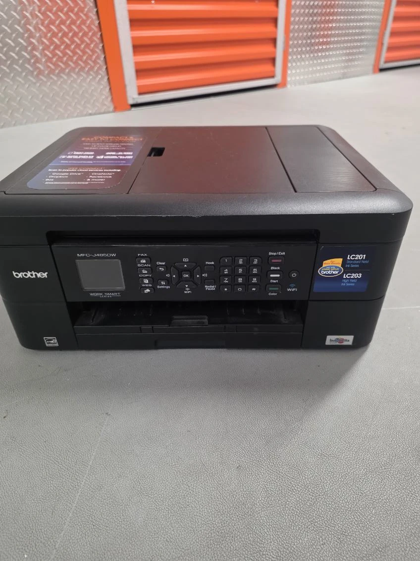 Brother Work Smart MFC-J485DW Wireless All-in-One Inkjet Printer