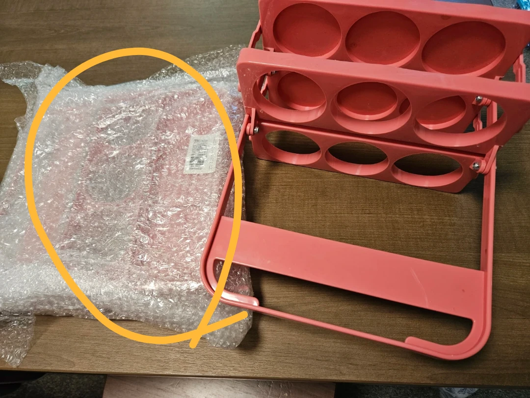 ​Pink Folding Drink Carrier Caddy - Brand New - photo 2