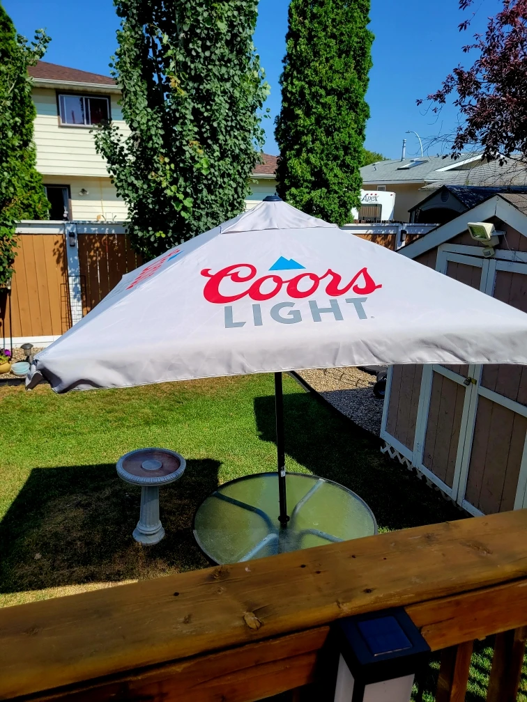 Coors Light Patio Umbrella