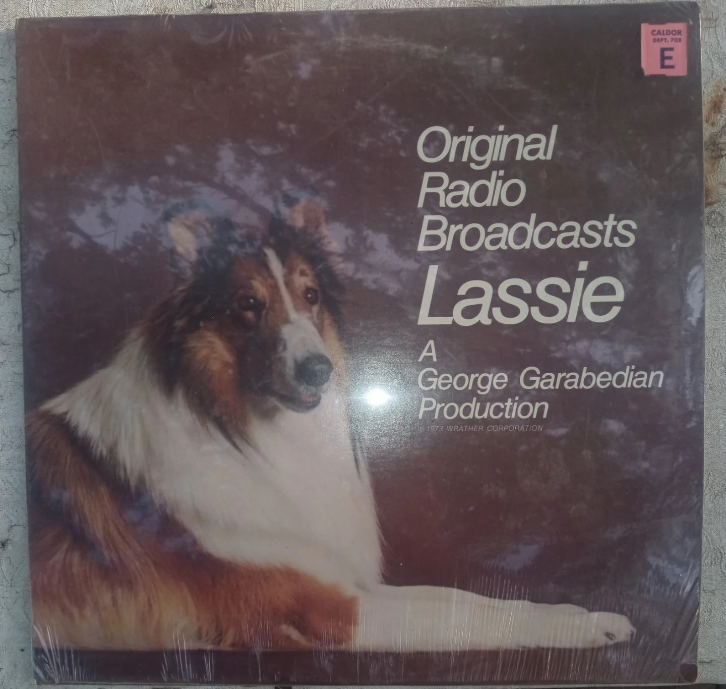 Mark 66 Lassie Original Radio Broadcasts Vinyl Record