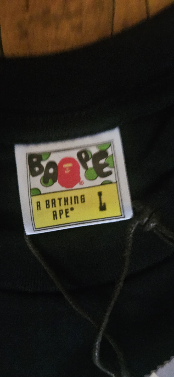 A Bathing Ape BAPE HEAD T-Shirt Black Camo Size L - photo 2