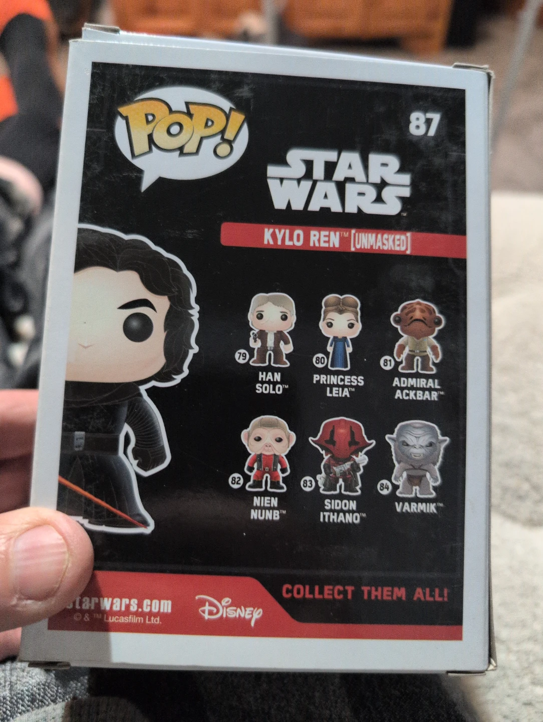 Funko Pop! Star Wars Kylo Ren (Unmasked) #87 - photo 2
