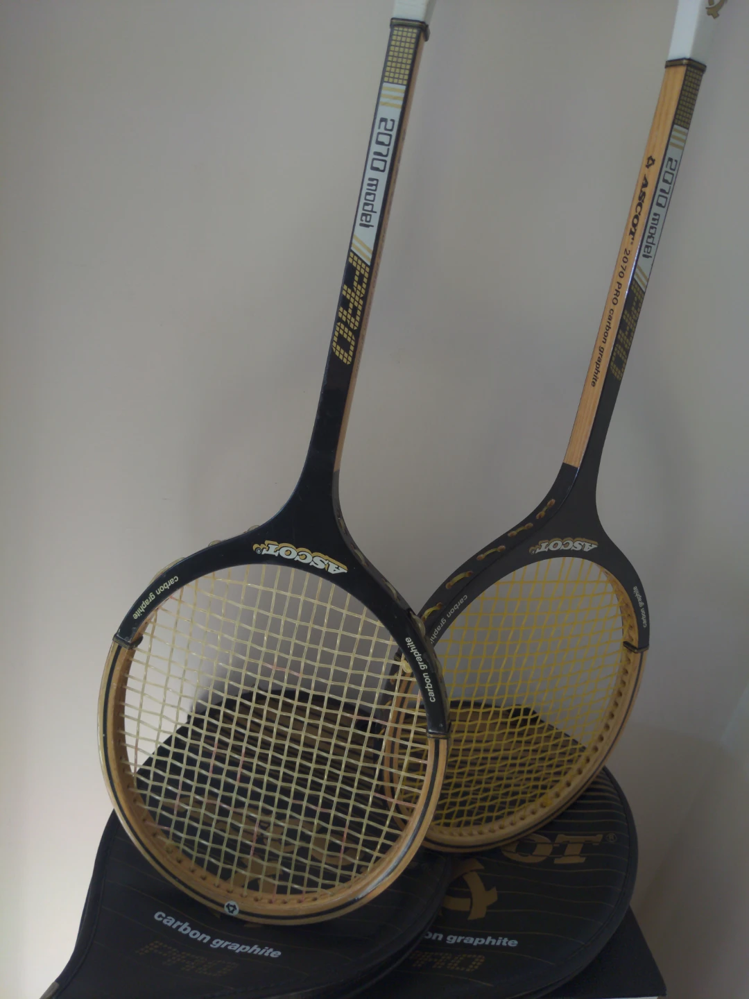 ASCOT 2070 PRO Carbon Graphite Racquets (2)⚽