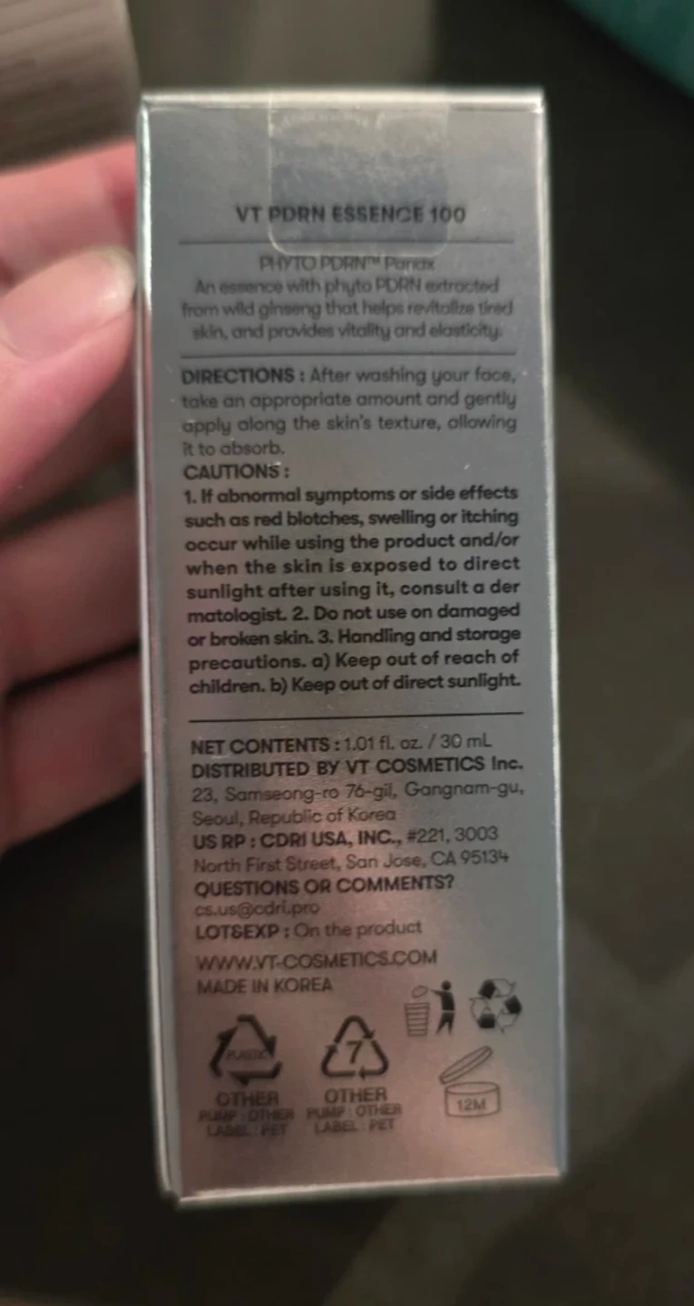 VT Cosmetics PDRN Essence 100 - photo 2
