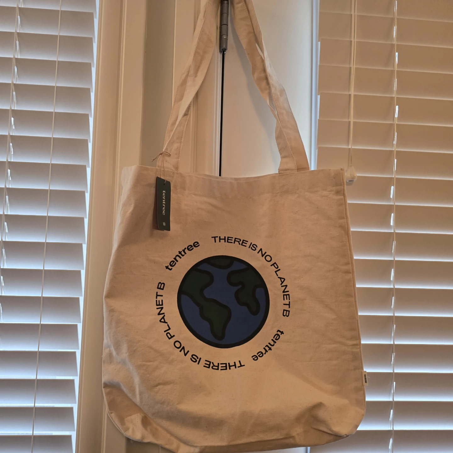 Tentree "There Is No Planet B" Tote Bag