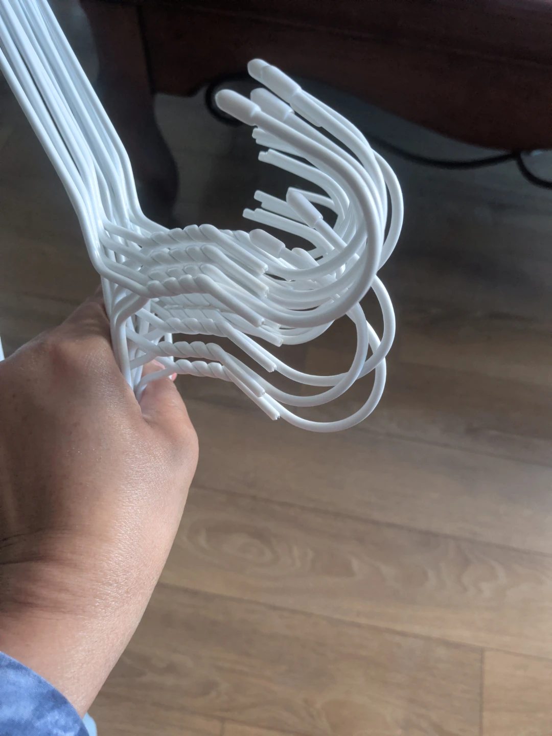 White Hangers - Set of 22 - photo 2