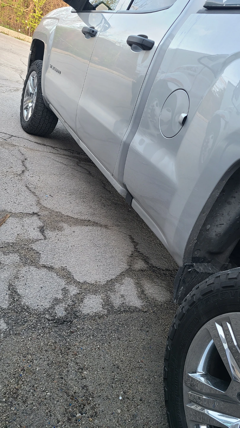 Silver Chevrolet Silverado Truck - photo 3