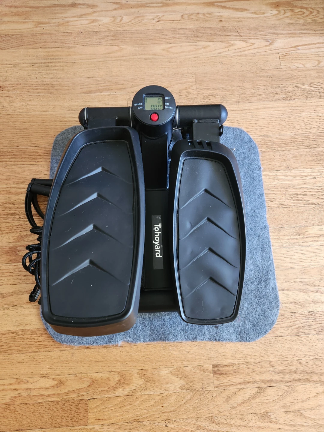 Mini Stepper with Resistance Bands
