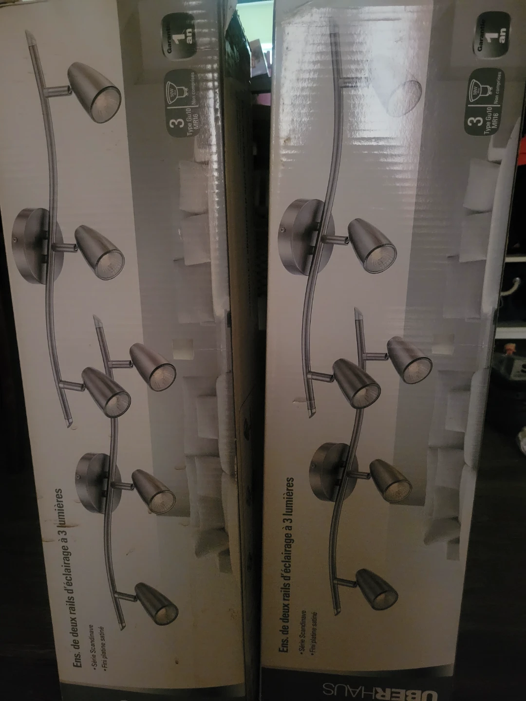 Uberhaus 3-Light Track Fixture Set