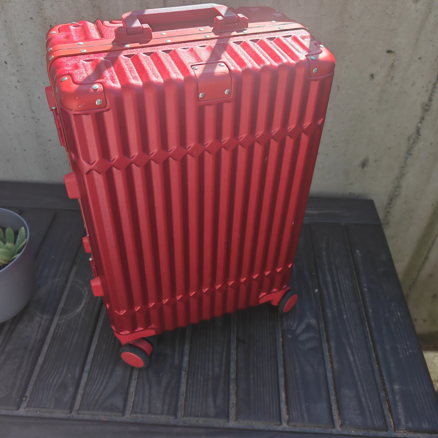 19 inch hard side carryon