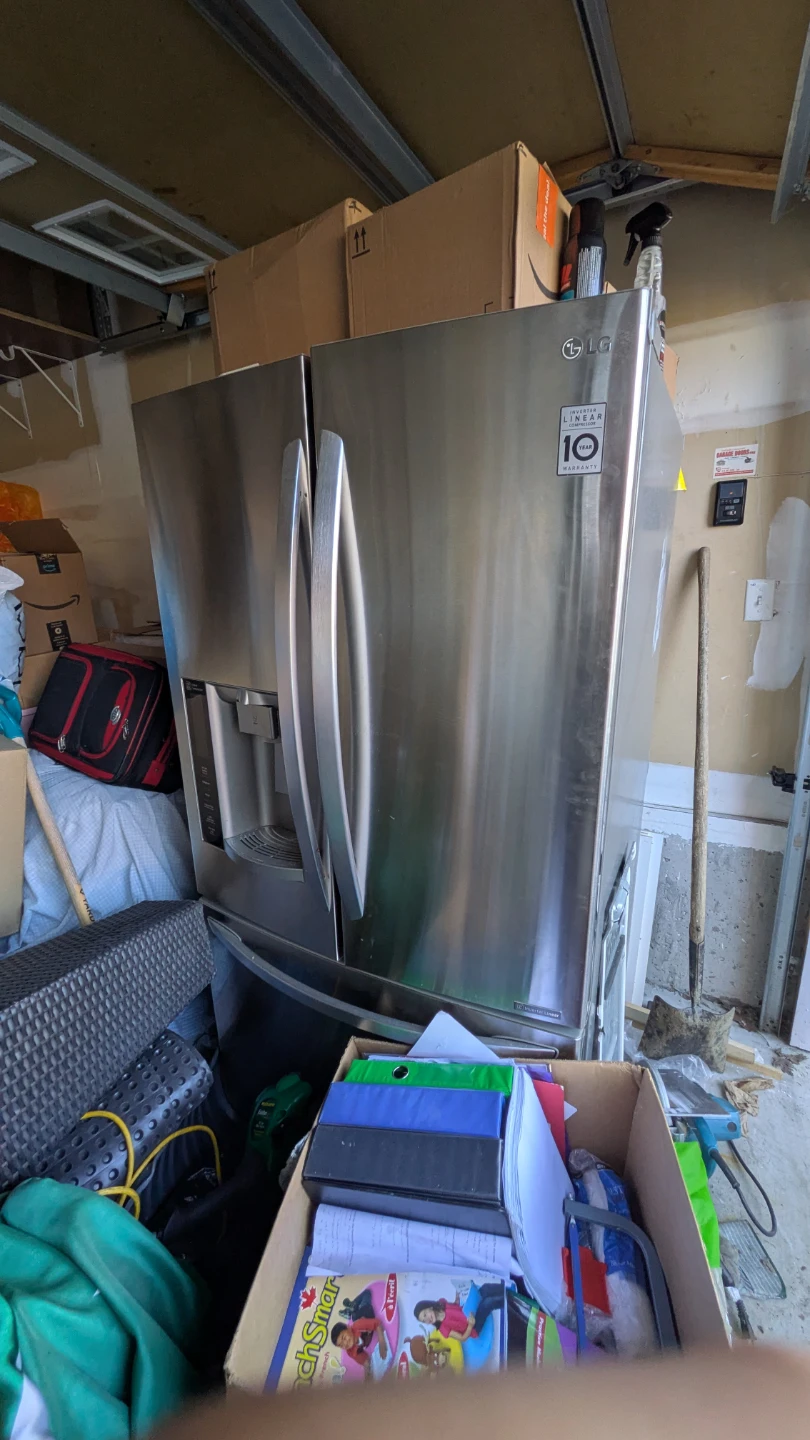 LG Stainless Steel French Door Refrigerator with Ice Dispenser