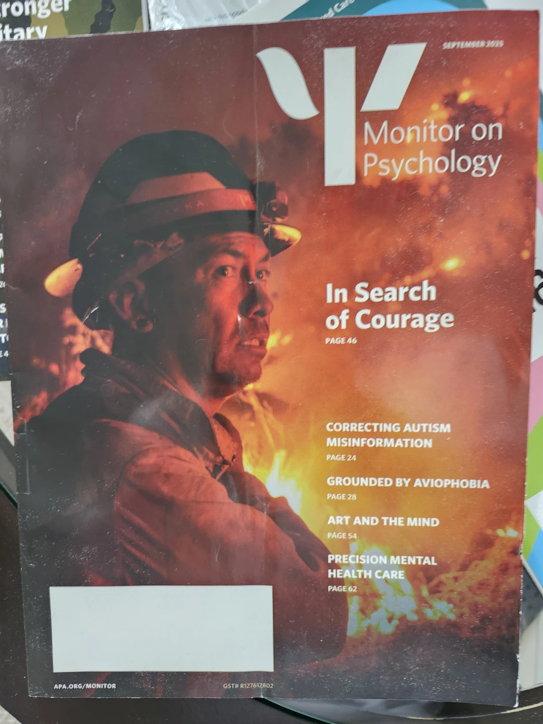 Monitor on Psychology Magazine Lot