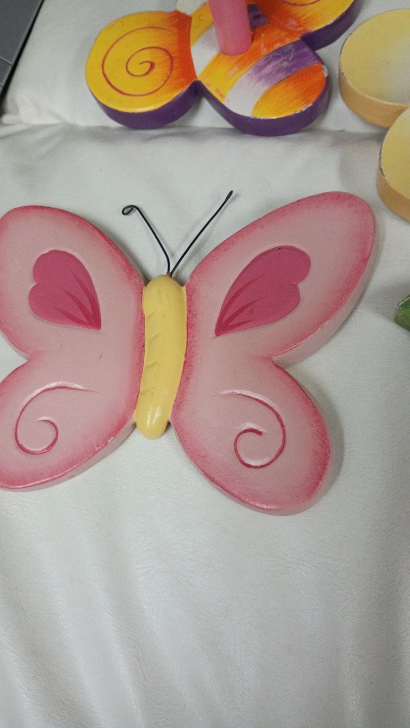 Home Interiors Kids Wall Hooks - Butterflies & Flowers - photo 2