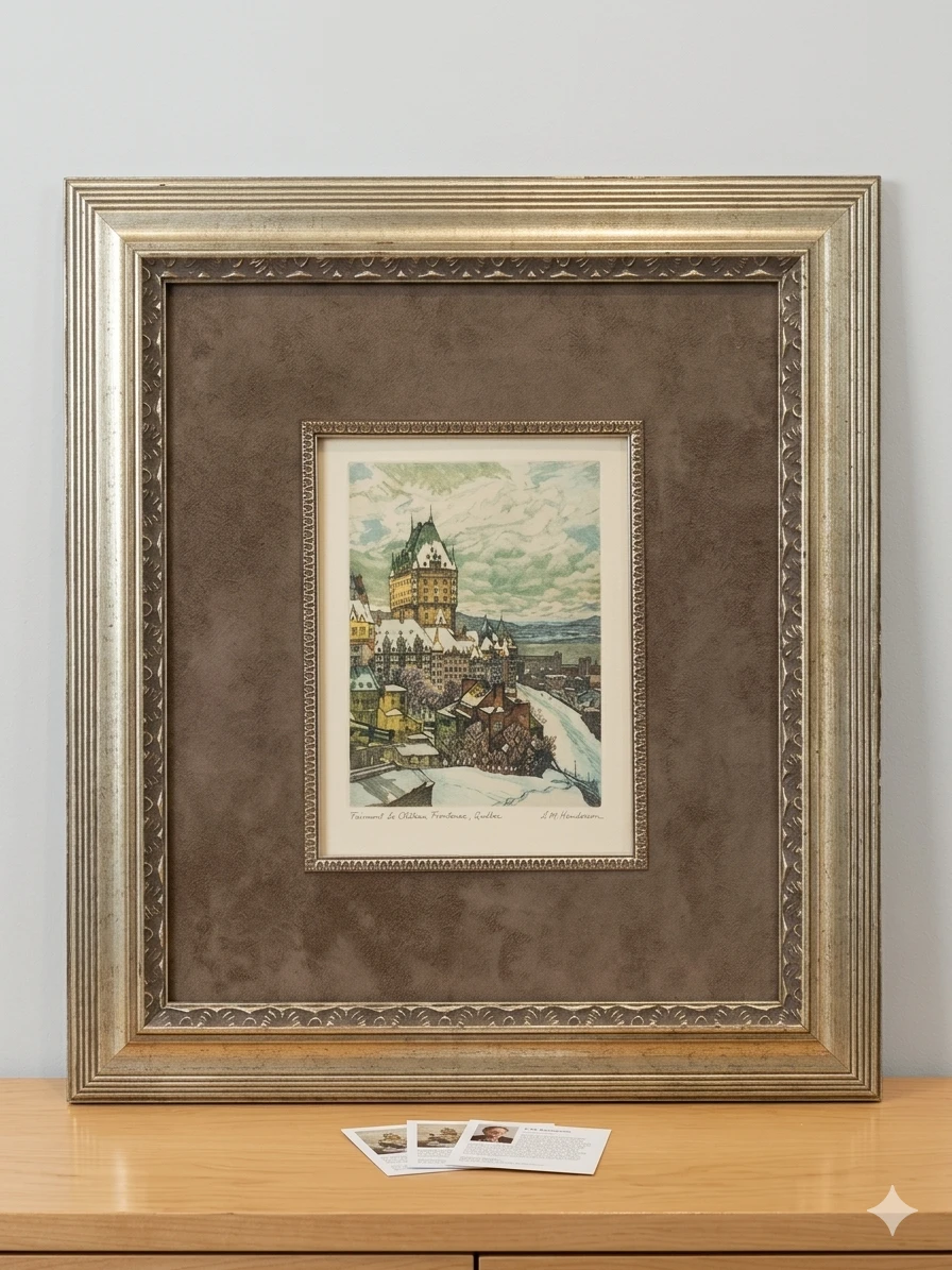 Framed Print of Quebec City from the Citadel by Horynansky