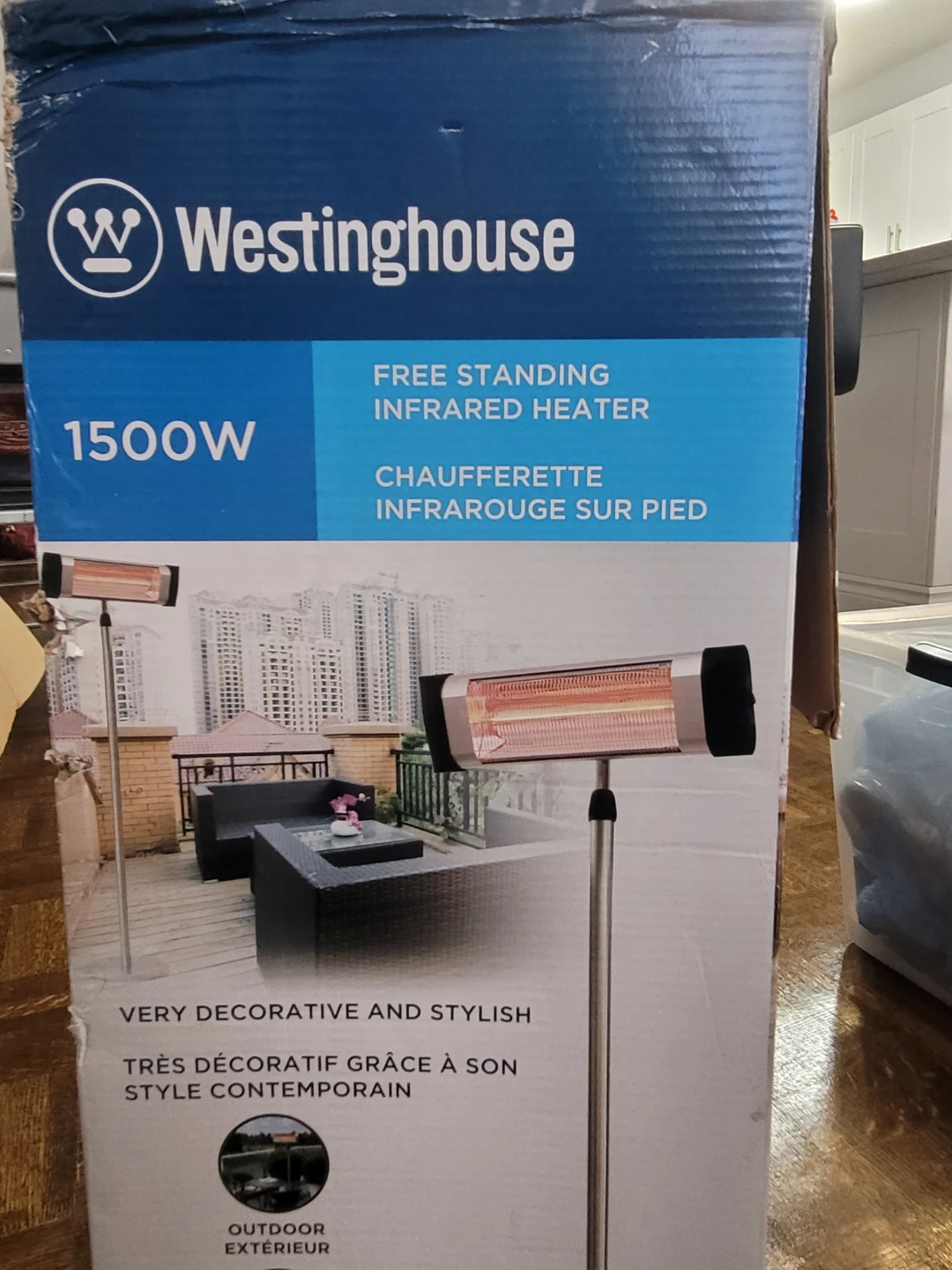 Westinghouse 1500W Free Standing Infrared Heater