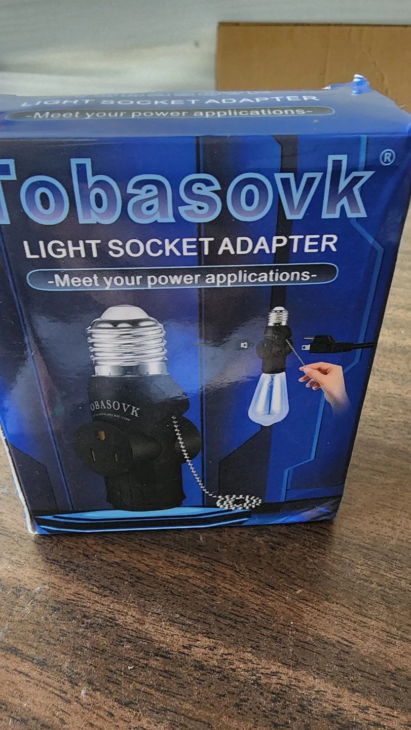 Tobasovk Light Socket Adapter