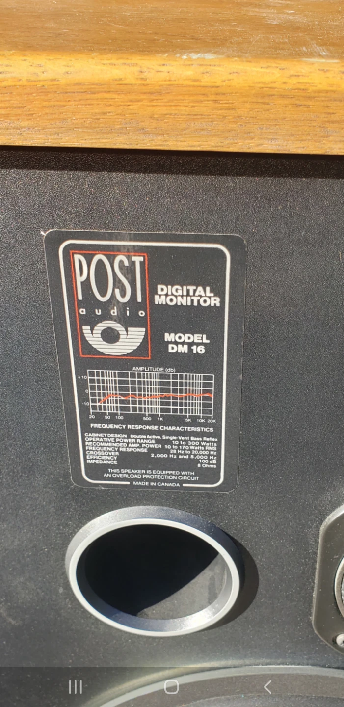 POST AUDIO DM 16 Digital Monitor Speakers - photo 2