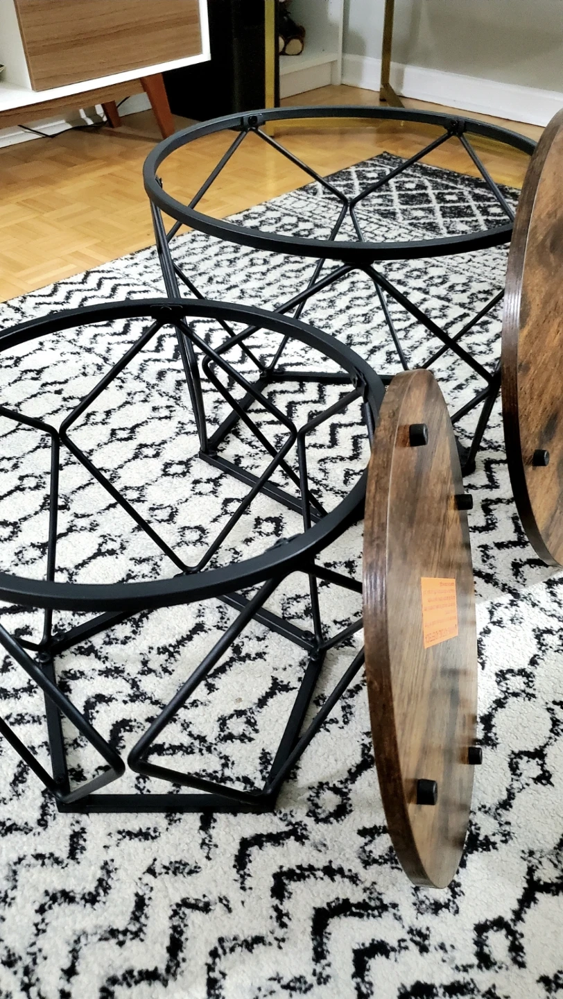 Coffee Tables w/ Storage set (2 new pcs) - photo 3