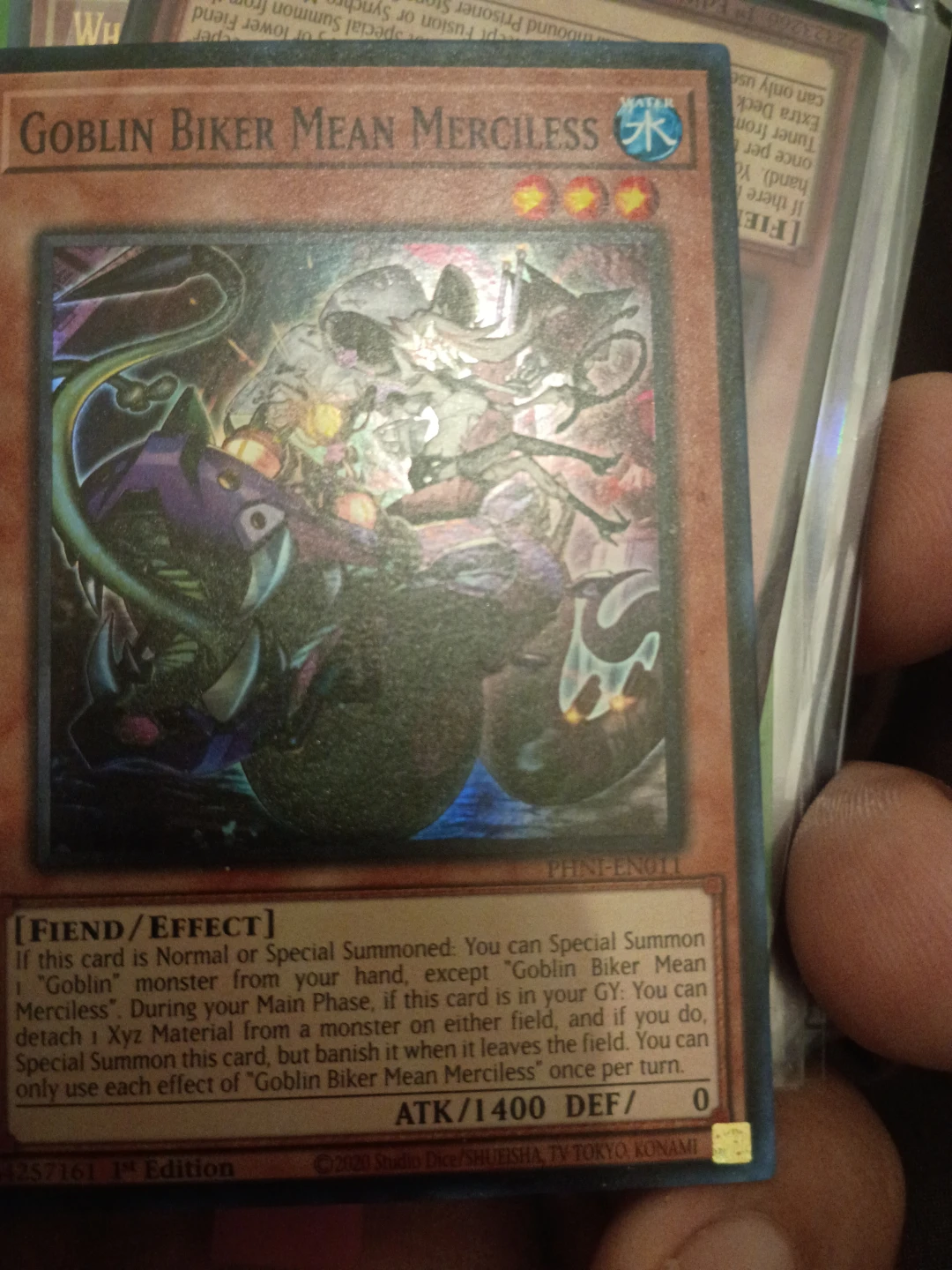 Goblin Biker Mean Merciless Yu-Gi-Oh! Card
